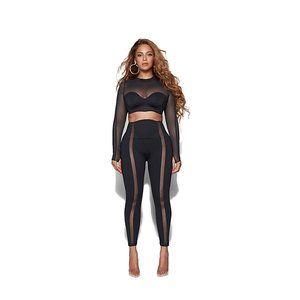 Ivy Park Mesh Panel Tights